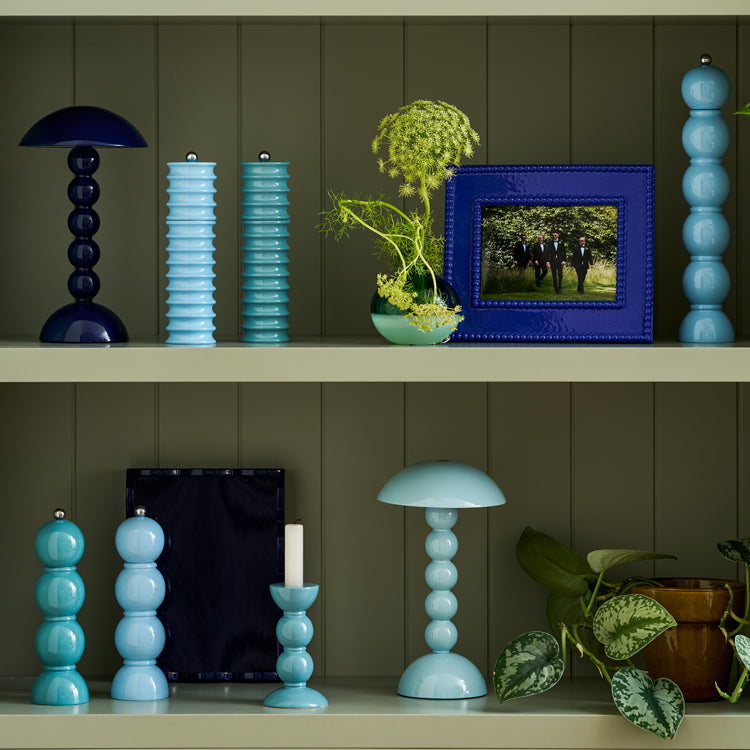 Cobalt Bobbin Lacquer Photo Frame