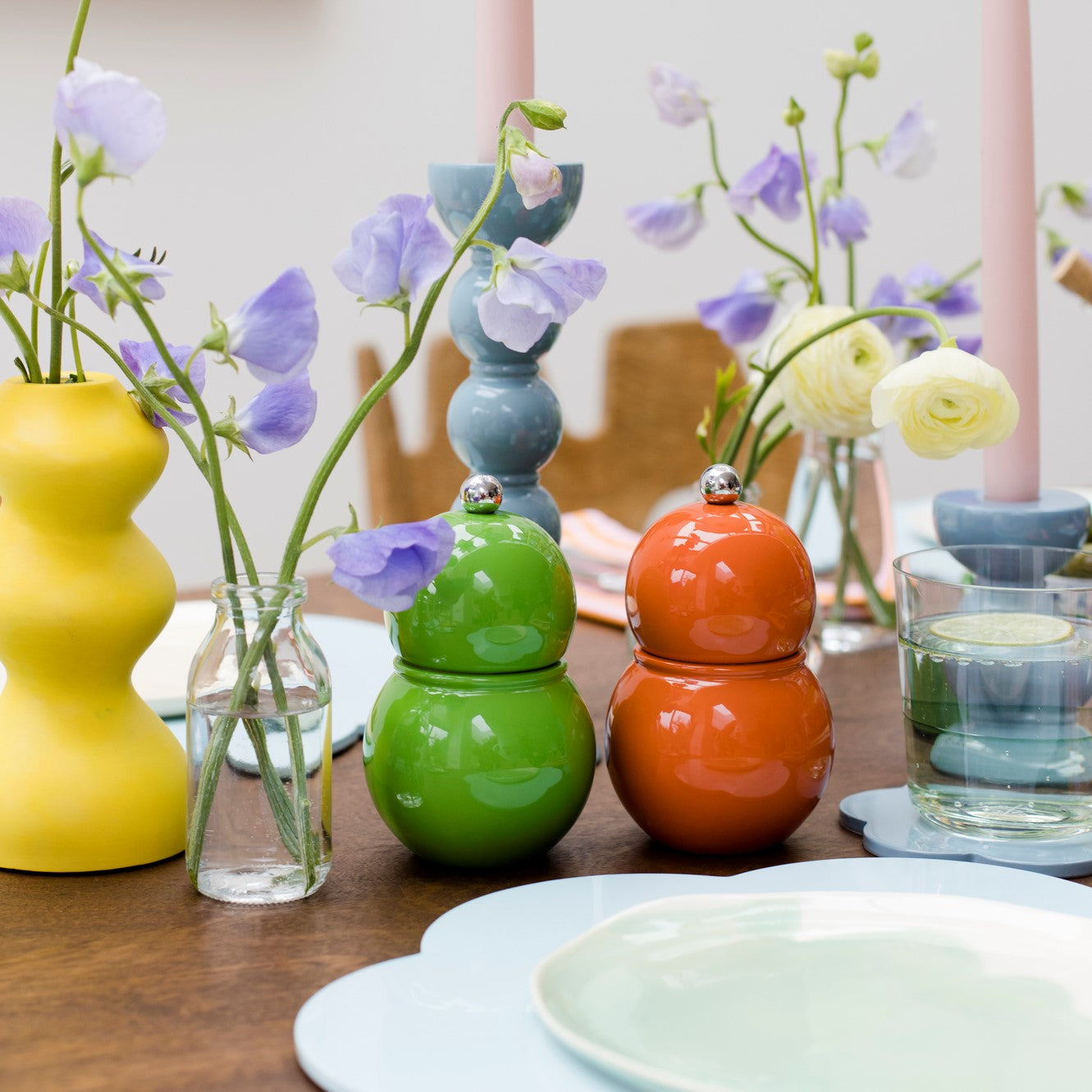 Orange Cubbie Salt & Peppar kvarn