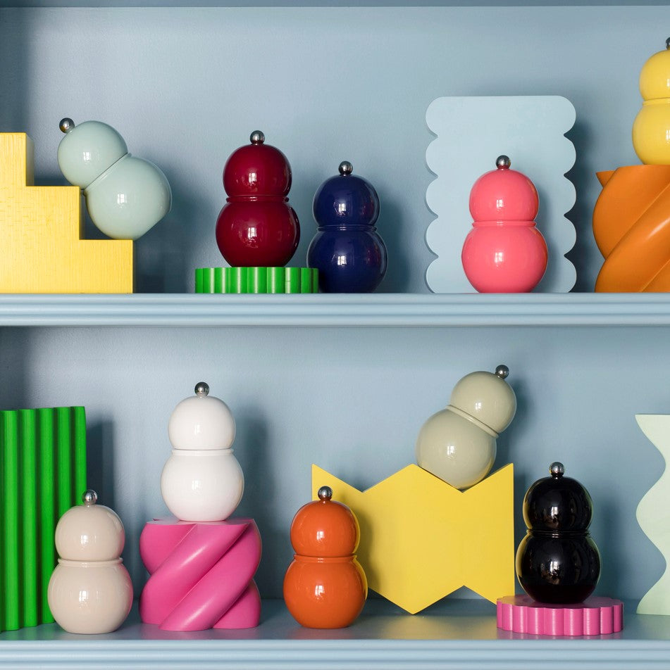 White Chubbie Salt & Pepper Mill