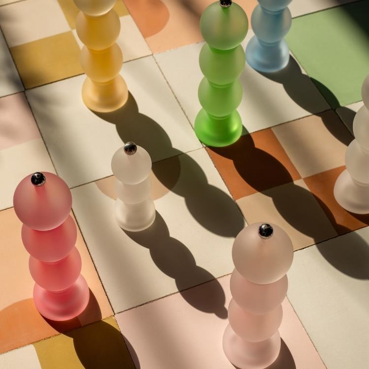 Clear Frosty Mini Bob Salt or Pepper Mill