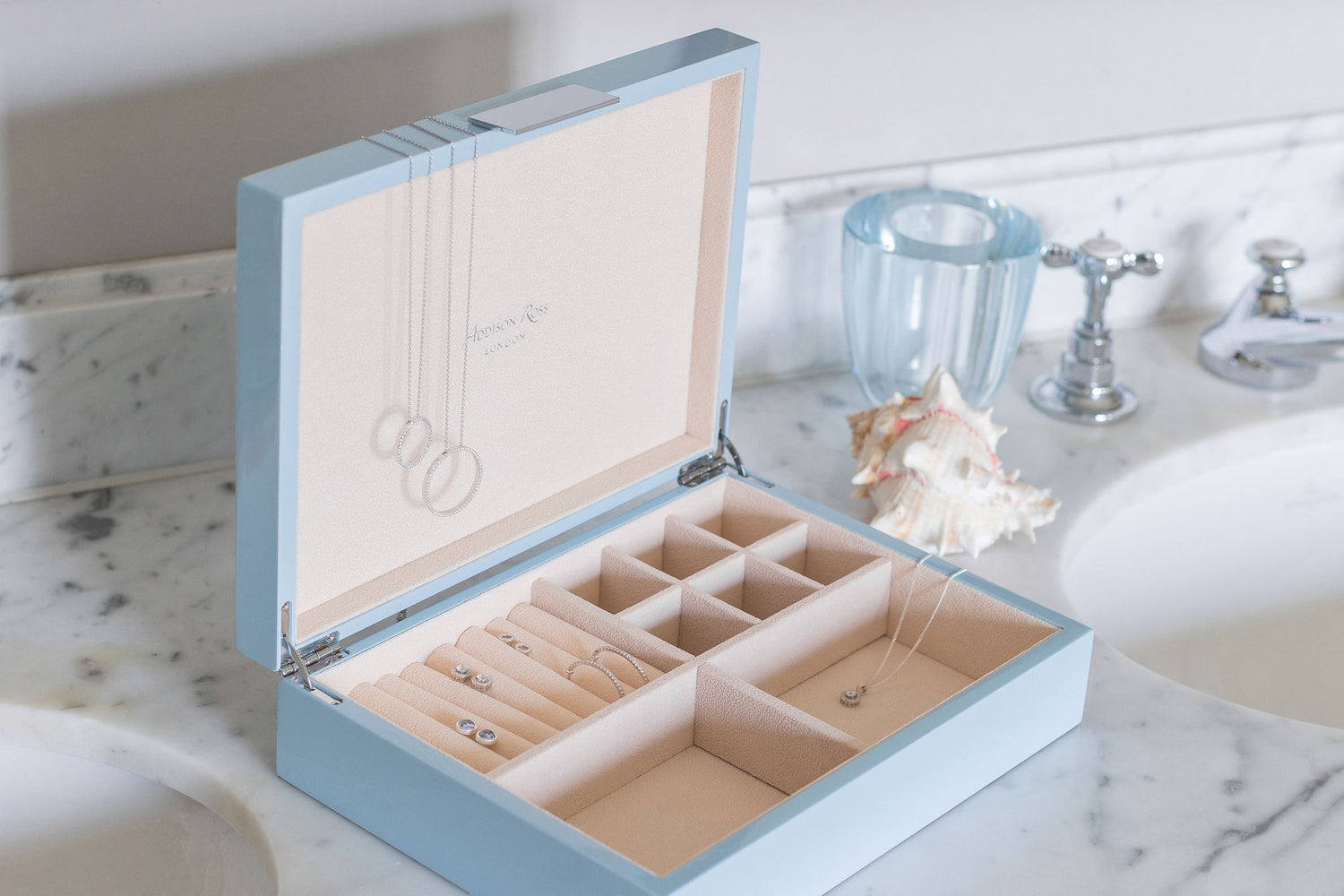 Large Jewellery Boxes with Silver