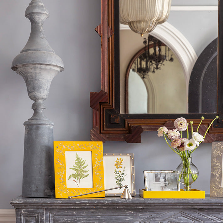 Yellow Chinoiserie Frame – Set of 4 - Addison Ross Ltd EU