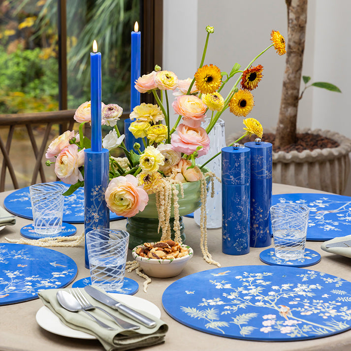 Blue Chinoiserie Placemats - Set of 4 - Addison Ross Ltd EU