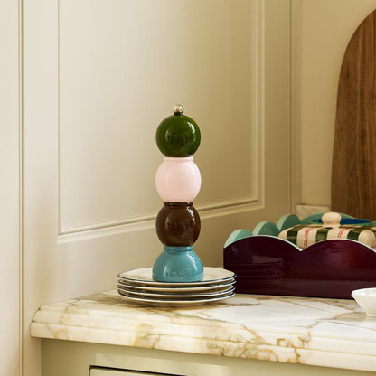 Khaki Multi Bob Salt or Pepper Mill