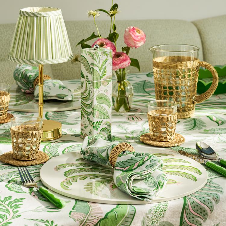 Palm Beach Green Placemats - Set of 4