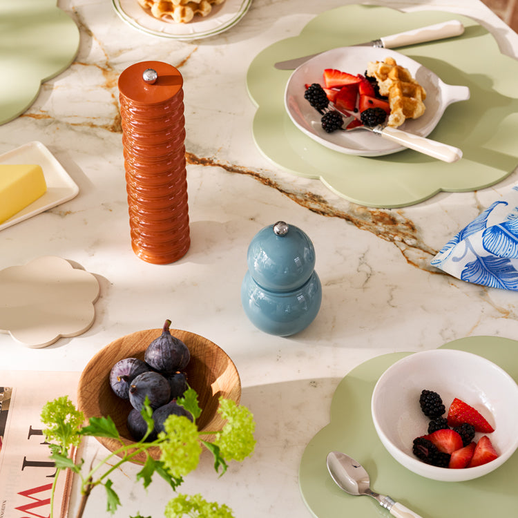 Orange Twister Salt and Pepper Mill