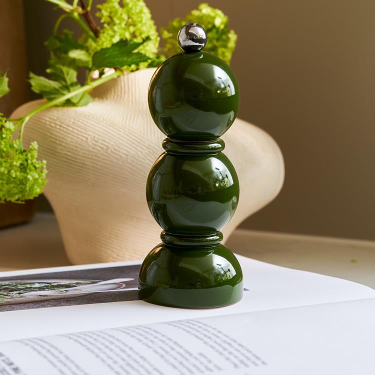 Khaki Mini Bob Salt or Pepper Mill
