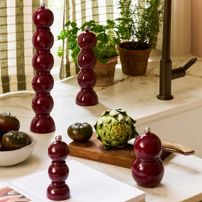 Cherry Bobbin Salt or Pepper Mill