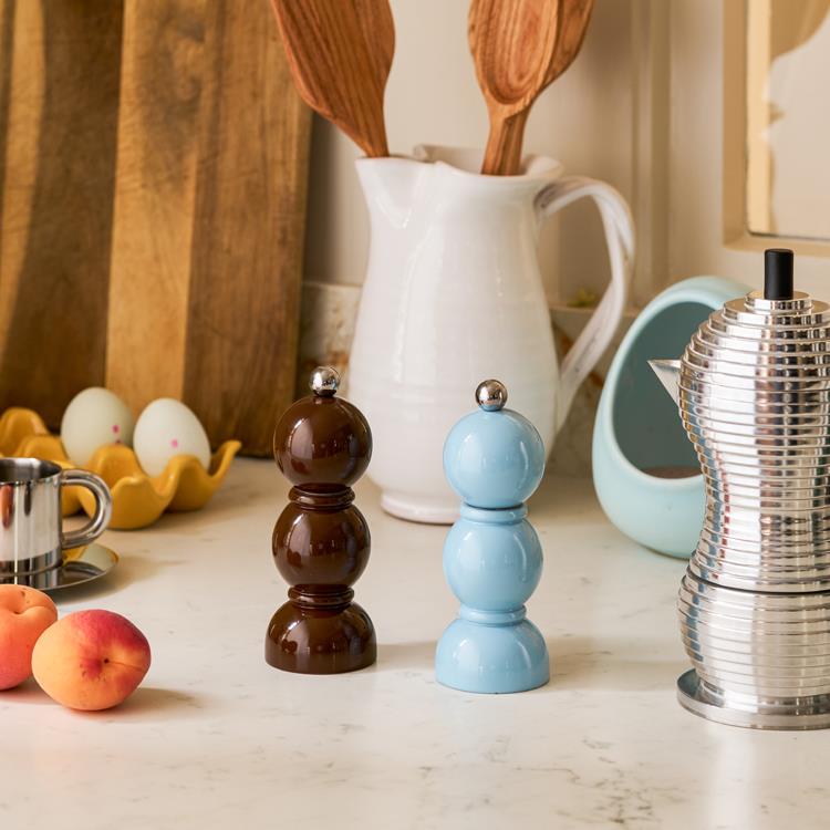 Periwinkle Mini Bob Salt or Pepper Mill