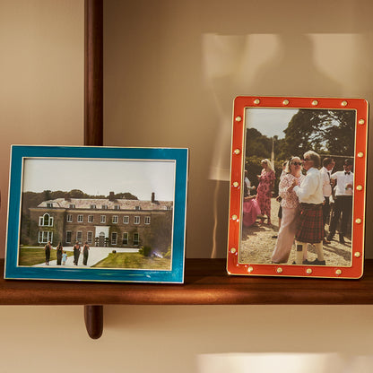 Esmalt verd verd i marc de plata