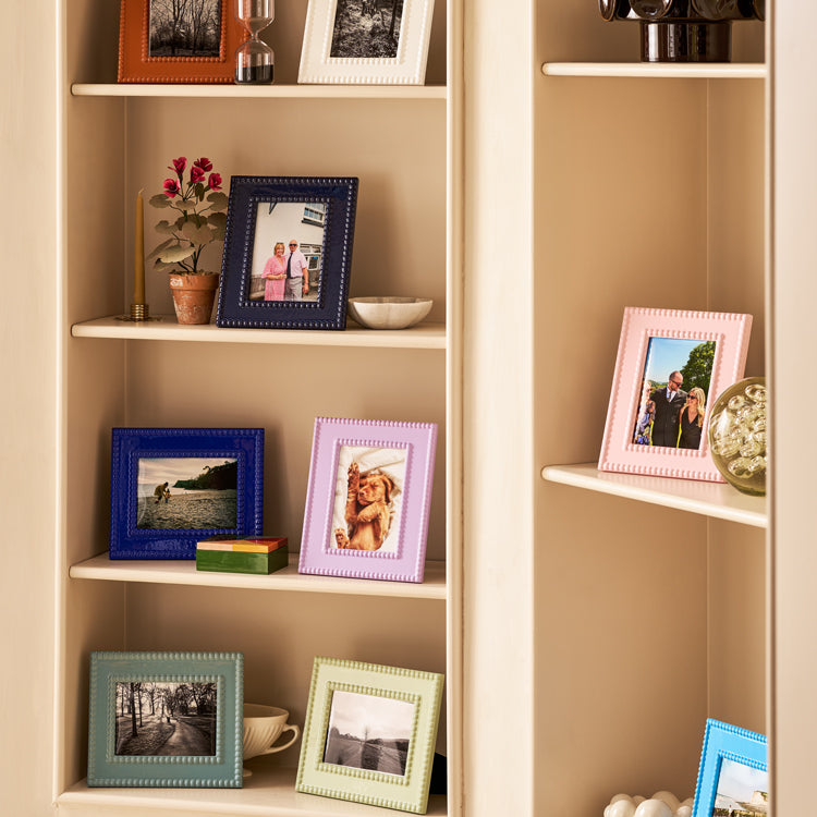 Cappuccino Bobbin Lacquer Photo Frame