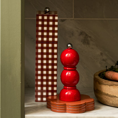 Red Mini Bob Salt vagy Pepper Mill
