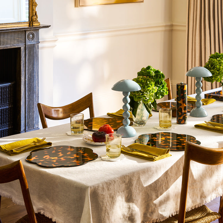 Faux Tortoiseshell Placemats - Set of 4