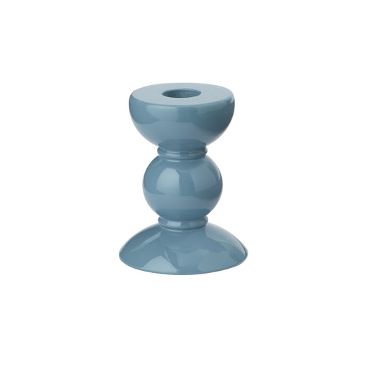 Small Chambray Bobbin Candlestick - 10cm - Addison Ross Ltd EU