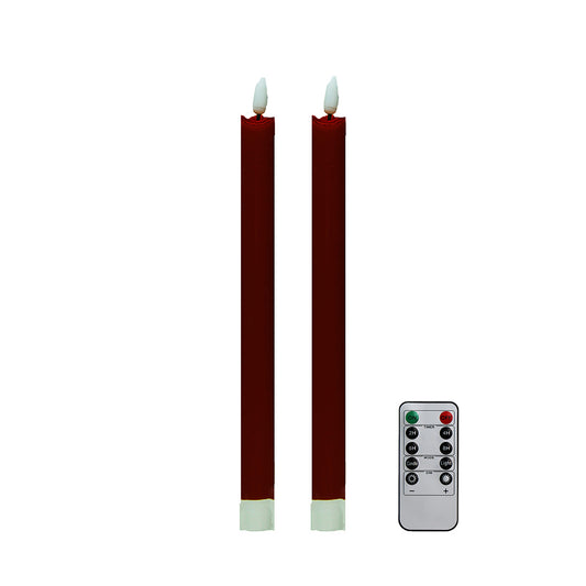 Candele LED alla ciliegia - Set da 2