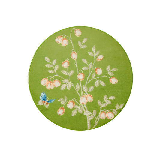 Green Chinoiserie Coasters - Set of 4 - Addison Ross Ltd EU