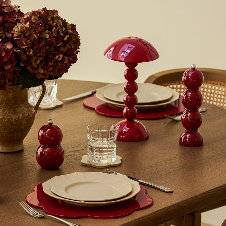 Cherry Chubbie Salt & Pepper Mill