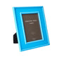 Aqua Bobbin Lacquer Photo Frame