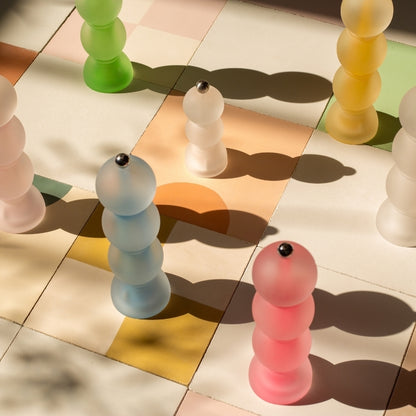 Pink Frosty Mini Bob Salt or Pepper Mill