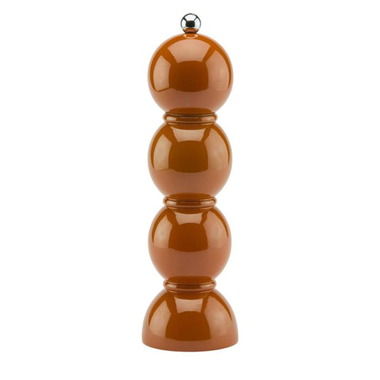 Nutmeg Bobbin Lacquer Salt or Pepper Mill