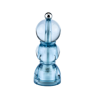 Blue Icy Mini Bob Salt or Pepper Mill