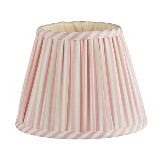 Pink Striped Lampshade - 16cm