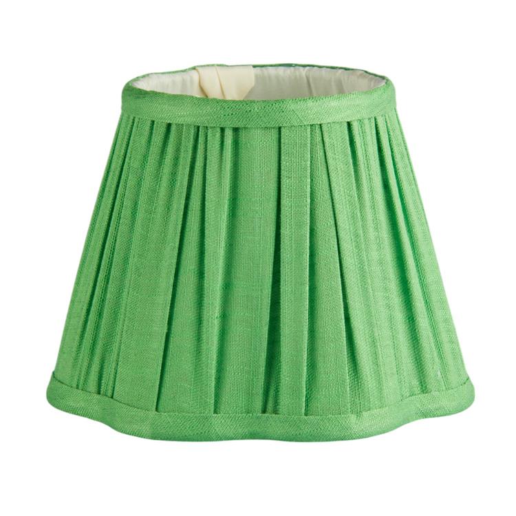 Leaf Green Scallop Lampshade - 16cm
