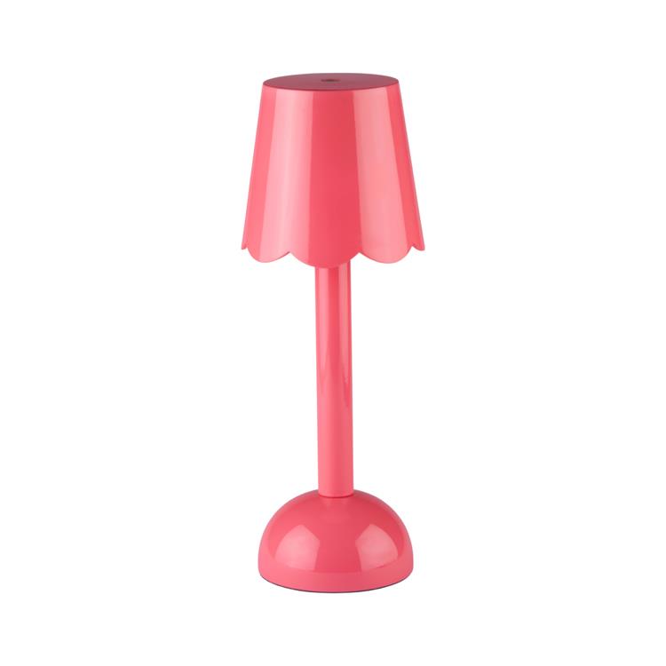 Watermelon Pink Scallop Rechargeable LED Lamp