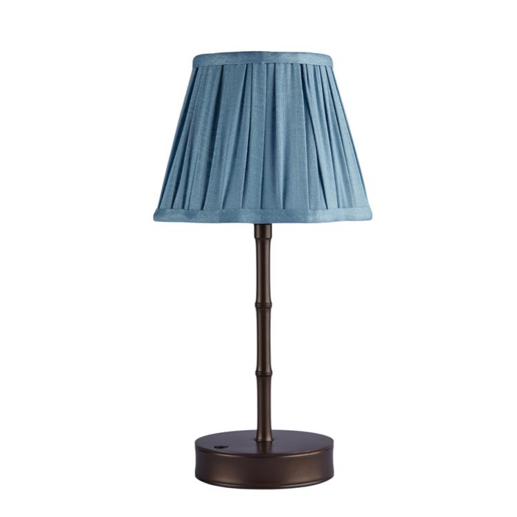 Bronze Bamboo Rechargeable Lamp Base - 25cm
