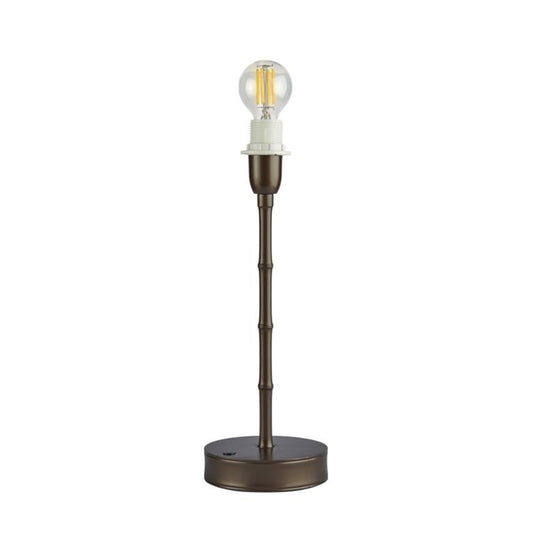Bronze Bamboo Rechargeable Lamp Base - 30cm