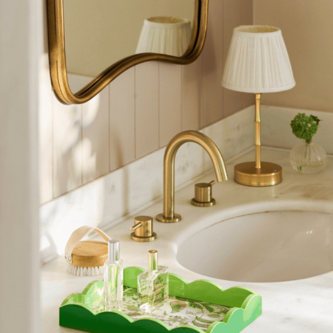 White Empire Lampshade - 16cm