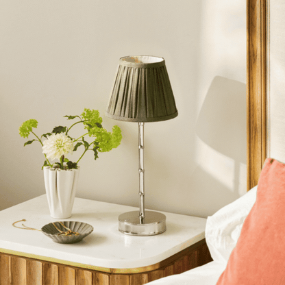 Khaki Green Empire Lampshade - 16cm