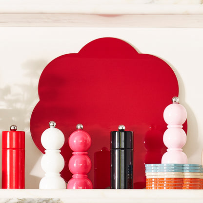 Biały mini Bob młynek do soli lub pieprzu