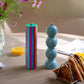 Multicoloured Striped Column Salt or Pepper Mill