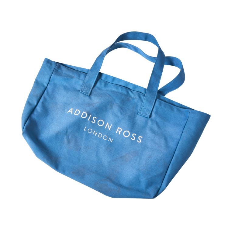 Bossa tote amb el logotip d'Addison Ross