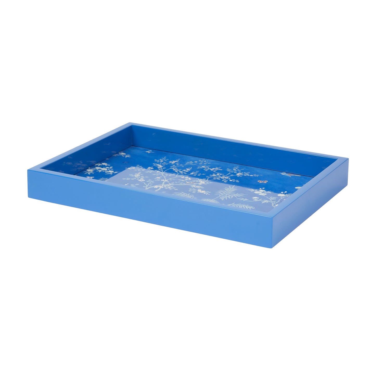 Blue Small Chinoiserie Tray - Addison Ross Ltd EU