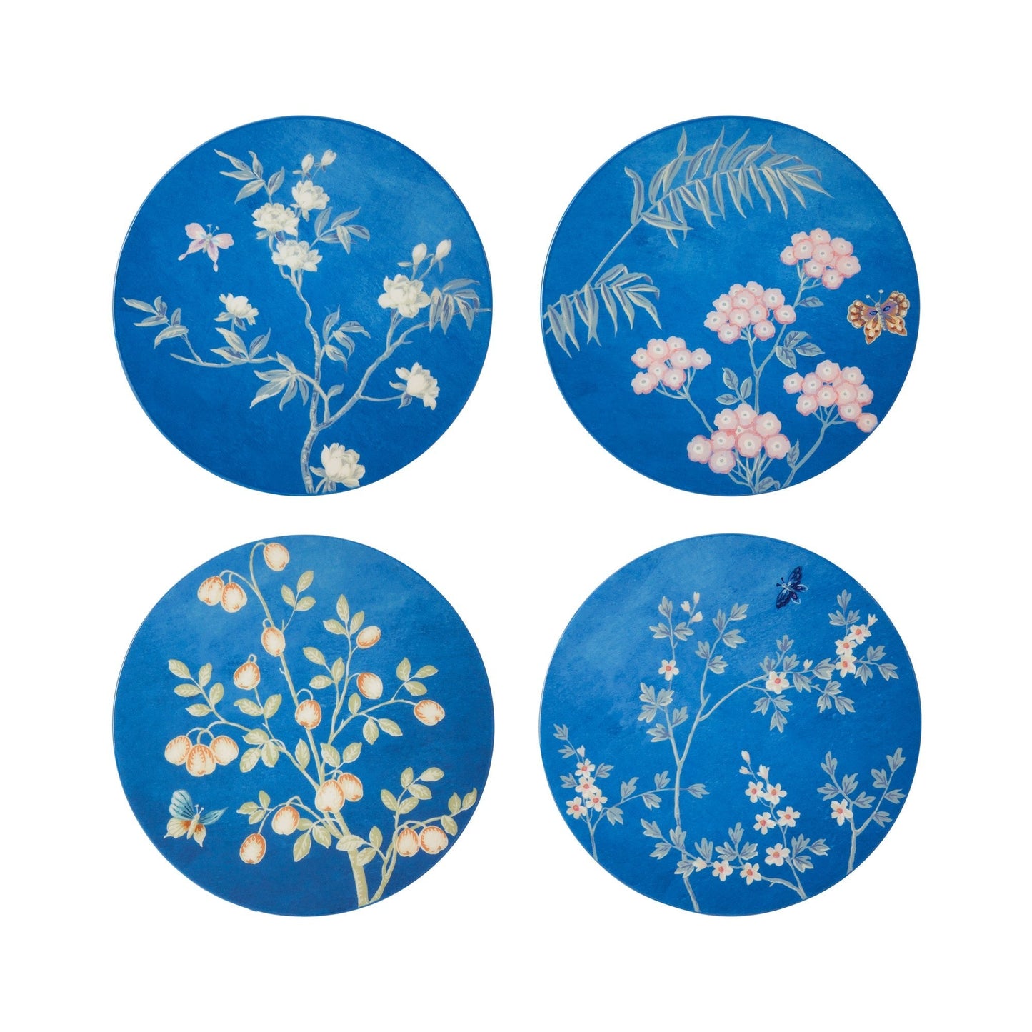 Blue Chinoiserie Coasters - Set of 4 - Addison Ross Ltd EU