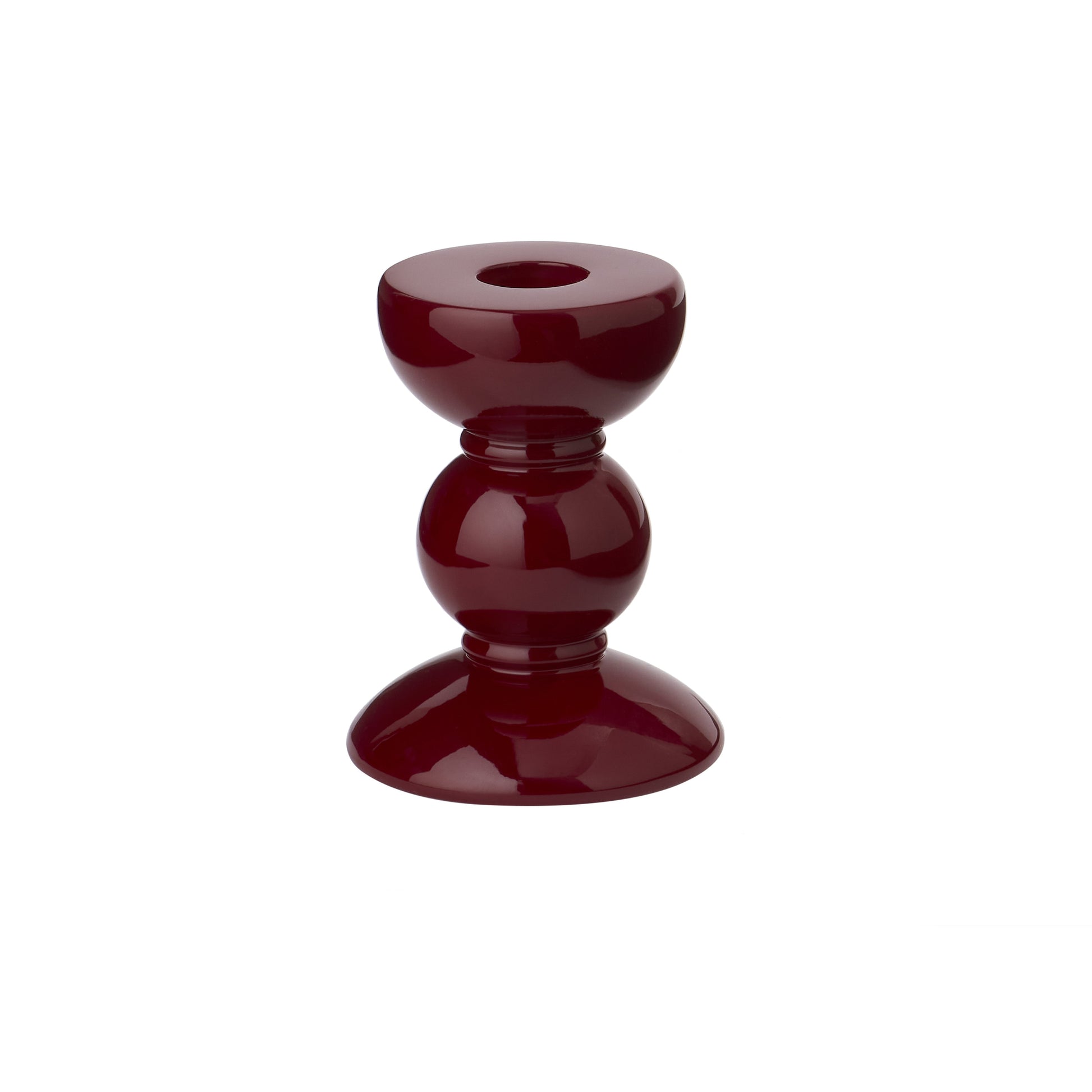 Small Cherry Bobbin Candlestick - 10cm - Addison Ross Ltd EU