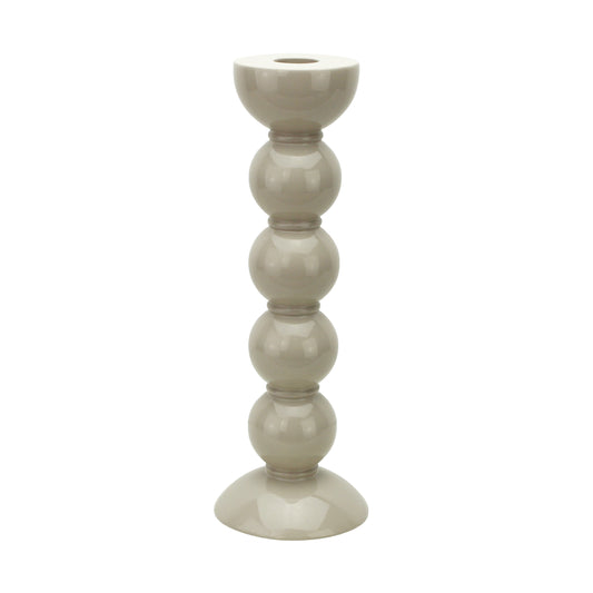 Candelabro alto Cappuccino <tc>Bobbin</tc> - 24 cm