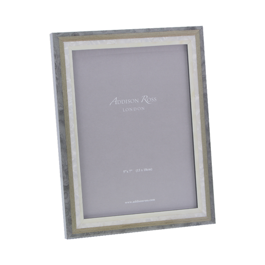 Grijs Studio Parelmoer Marqueterie Frame